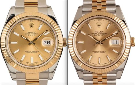 rolex datejust ii 41mm 2018|Rolex Datejust 41 vs ii.